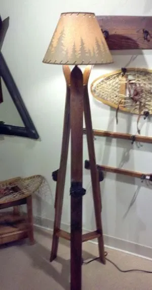Ski Floor Lamp